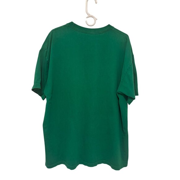 Pro Club Green Shark Logo San Jose T-Shirt 2XL 100% Cotton - Picture 3 of 4